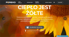 Desktop Screenshot of pereko.pl
